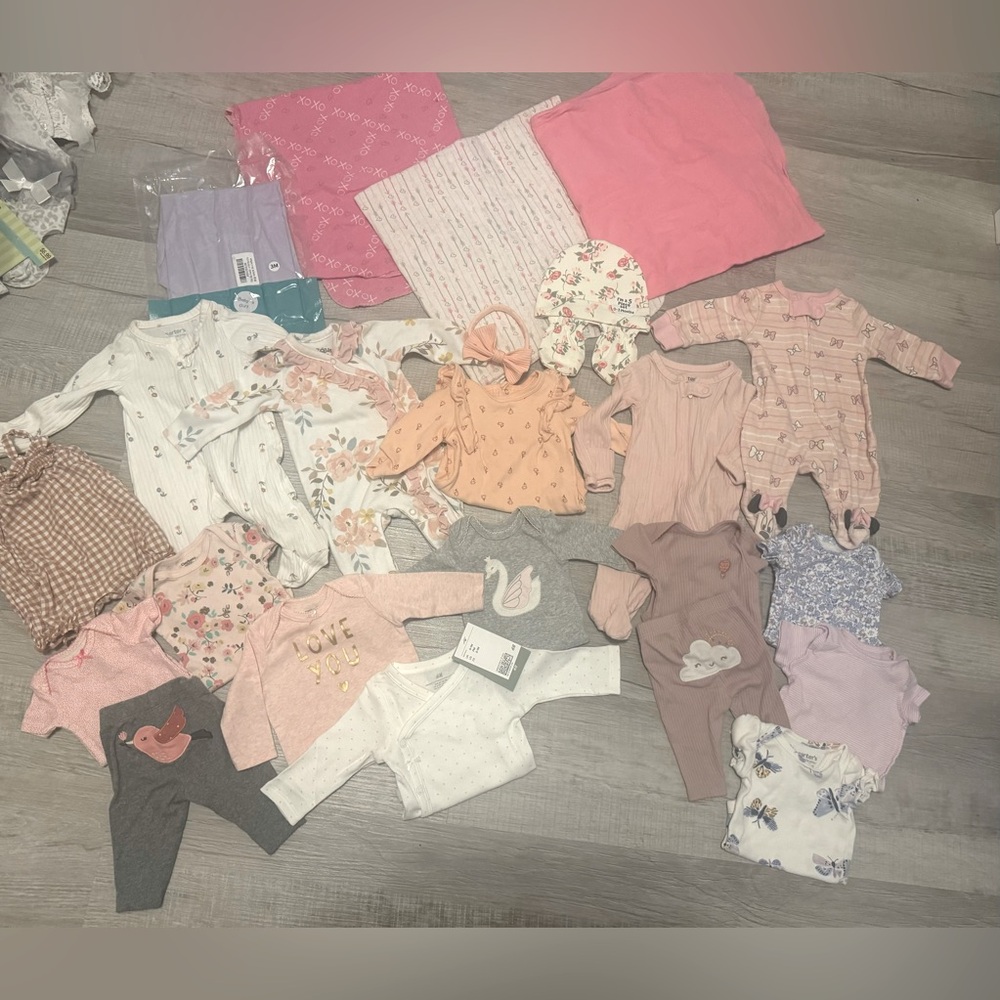 Baby girl clothing lot